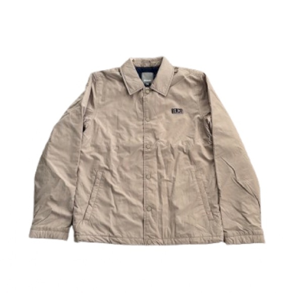 521 BENCH Men’s Button Front Collared Lined Softshell Jacket - Size: Medium